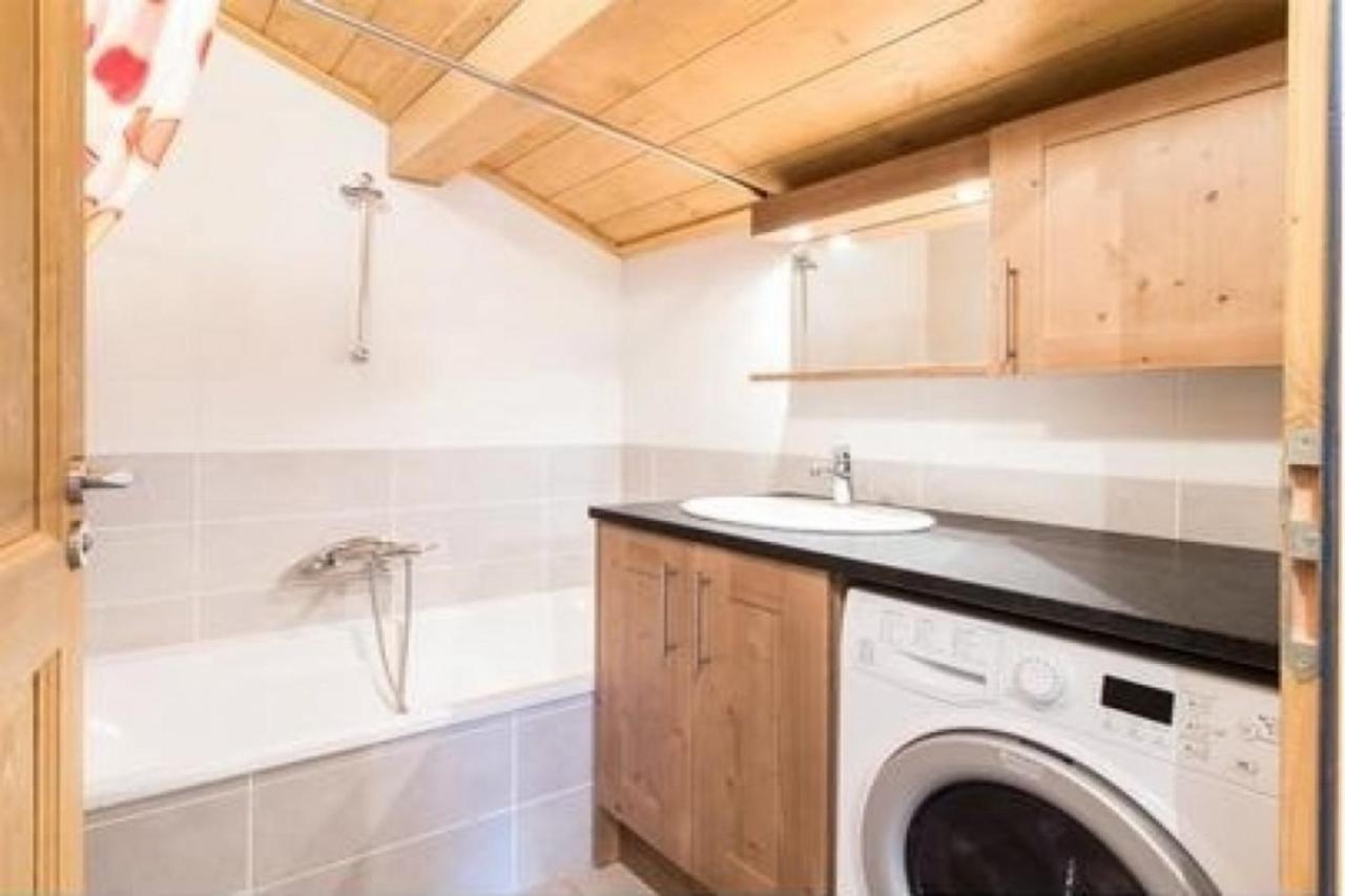 Modern 3 Bed Penthouse Apartment, Balcony & Garage, Close To Village & Ski Bus Samoëns Exteriér fotografie
