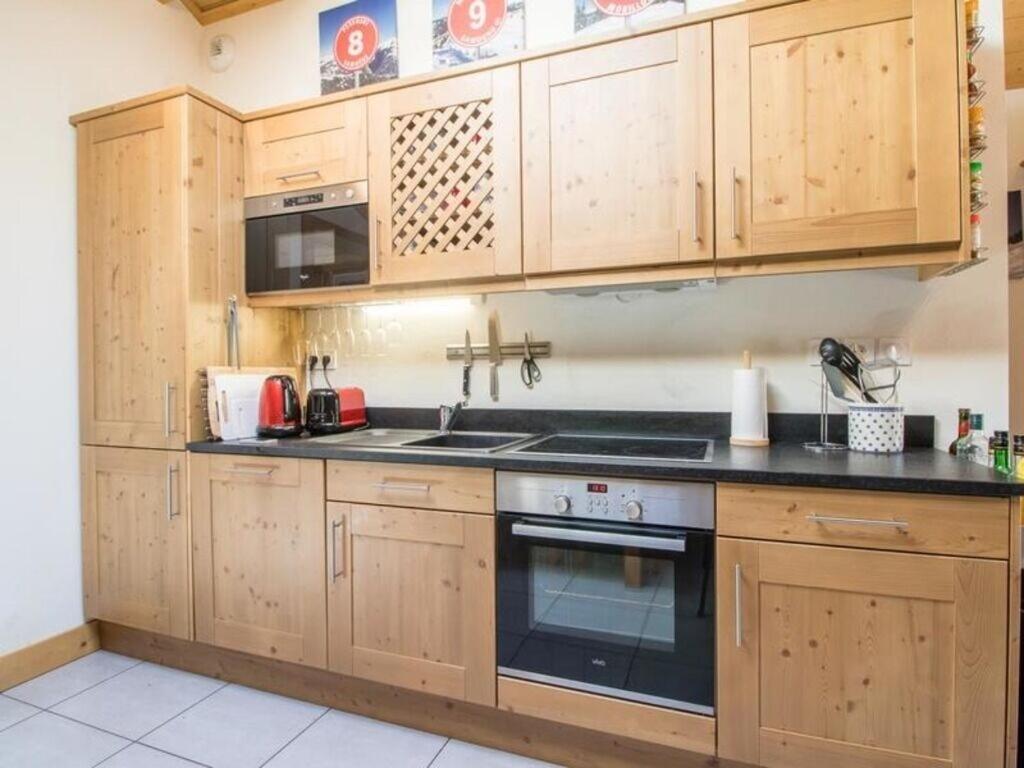 Modern 3 Bed Penthouse Apartment, Balcony & Garage, Close To Village & Ski Bus Samoëns Exteriér fotografie