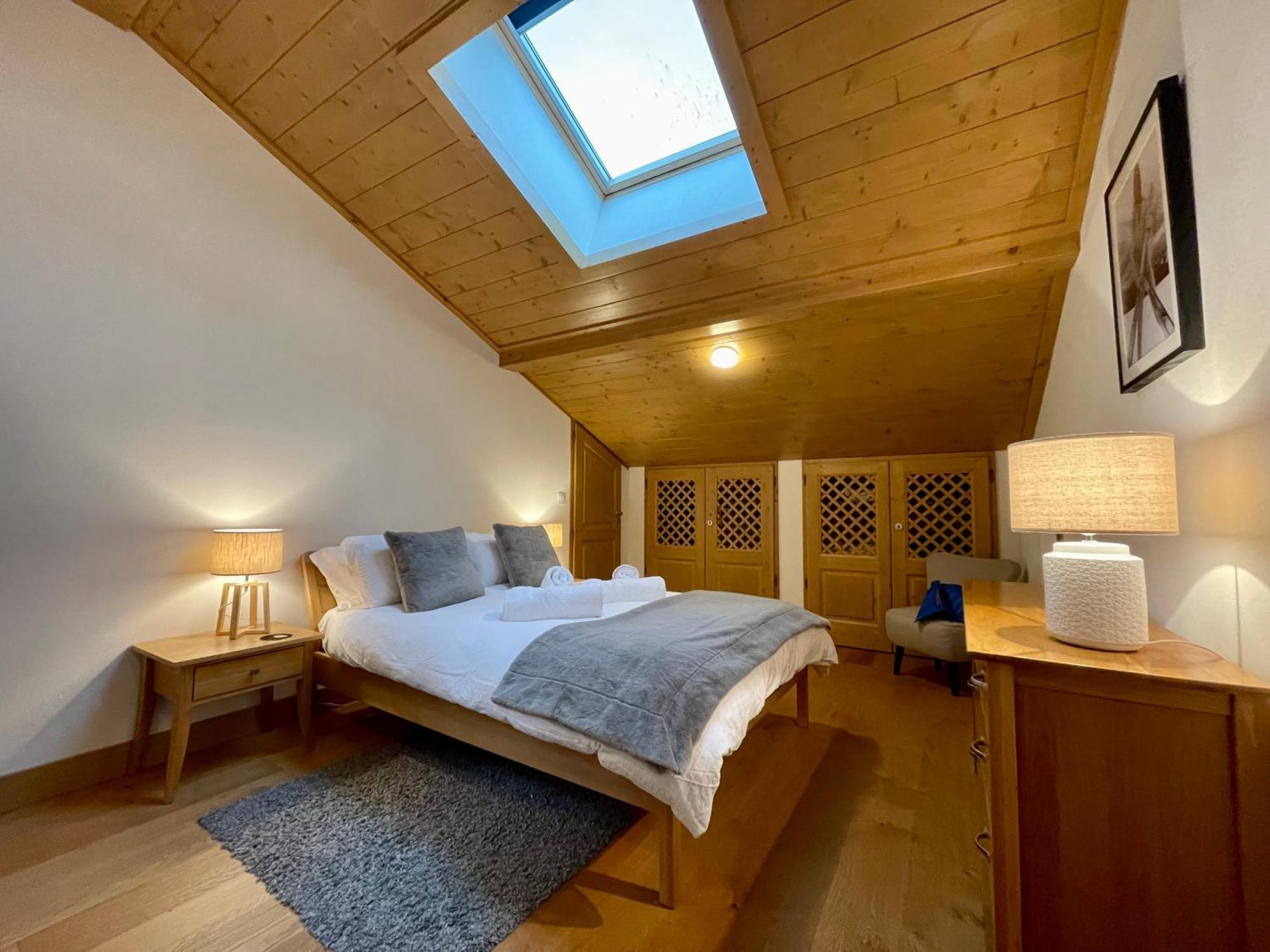 Modern 3 Bed Penthouse Apartment, Balcony & Garage, Close To Village & Ski Bus Samoëns Exteriér fotografie
